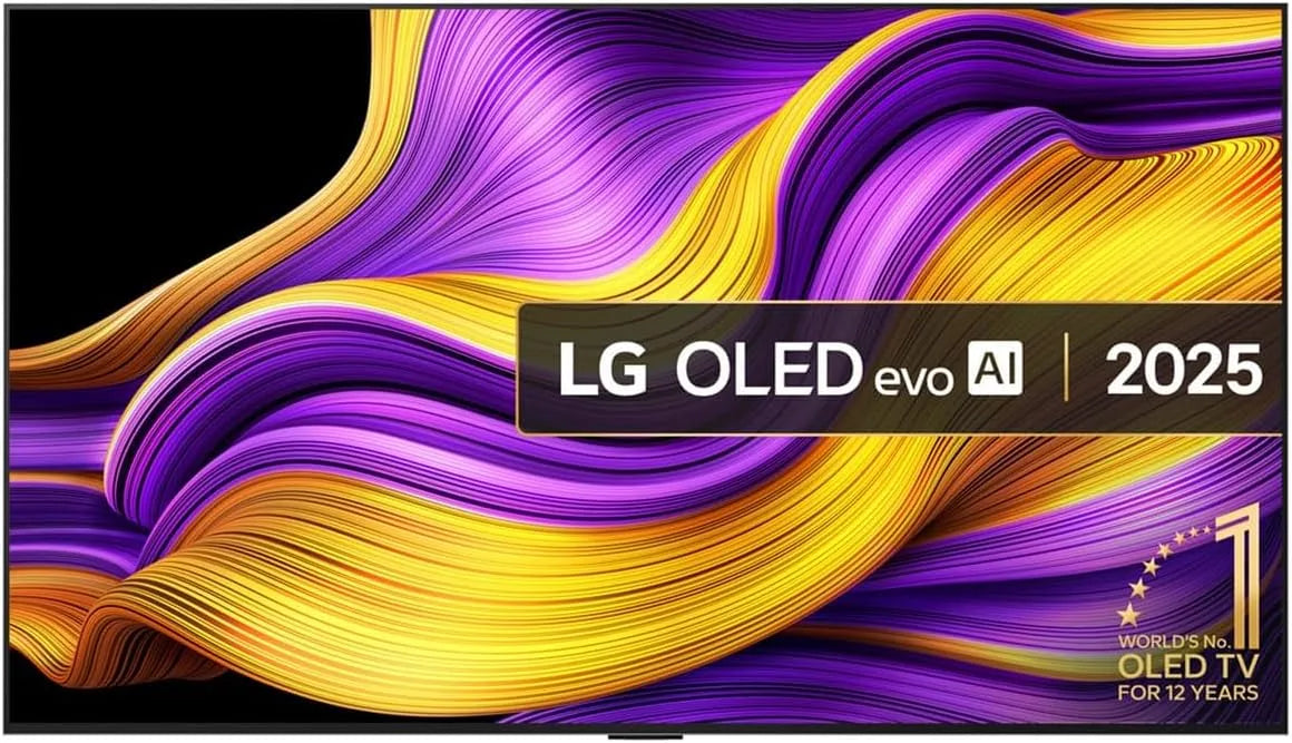 LG OLED65 G54LW 65' 4K OLED Evo Smart AI TV, Dolby Vision Atmos