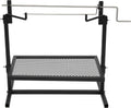 Churrasco retangular em aço preto StanSport 613-200