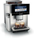 SIEMENS EQ900 TQ907D03: Cafeteira automática inteligente com ecrã tátil e redução de ruído