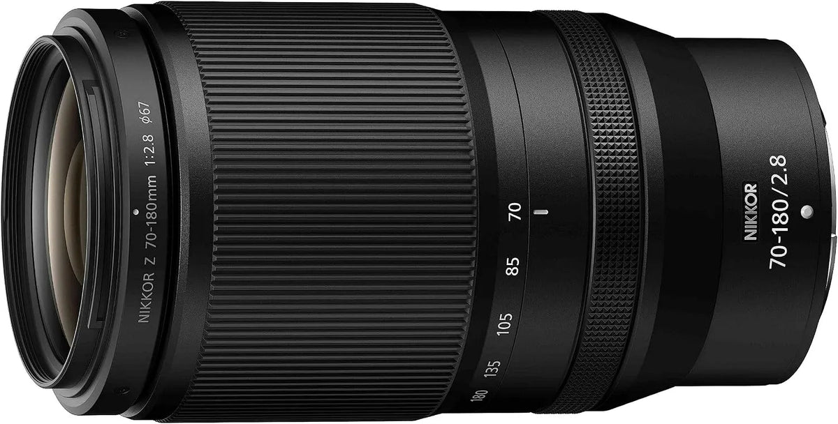 Lente telefoto NIKKOR Z 70-180 mm f/2.8 para câmera híbrida Nikon