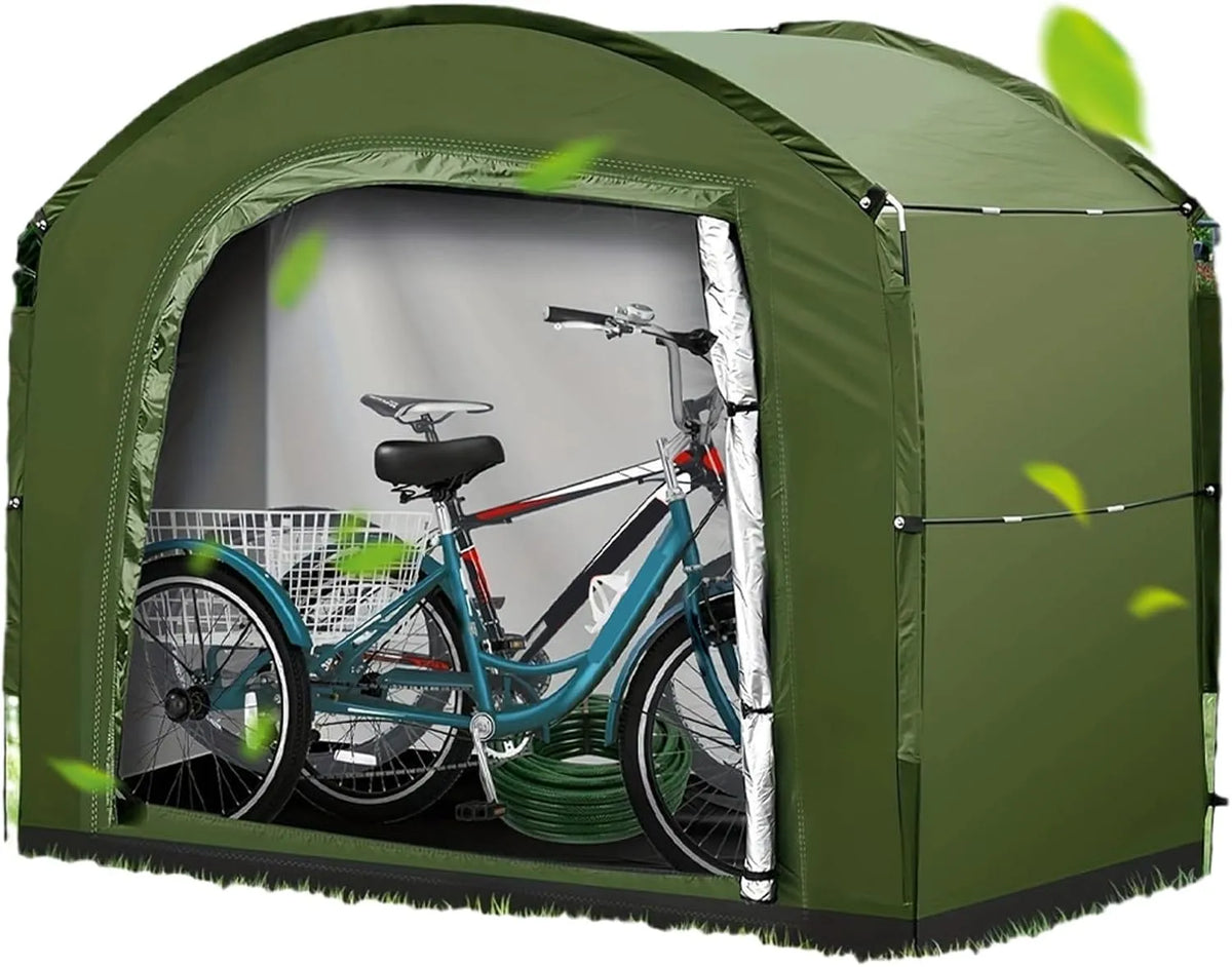 Générique Abrigo à prova d'água para bicicletas e motos - Tenda de armazenamento polivalente para jardim e campismo