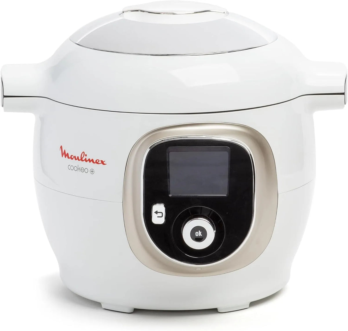 Moulinex Cookeo Intelligent Multi-cooker 6 L, 150 Receitas, Cozinha automática, Ecrã Digital, MyMoulinex App, 1600 W, Branco