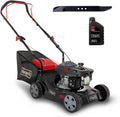 Cortador de grama térmica de Scheppach MP132-40,3.4 hp, 40 cm, altura ajustável, 35 L