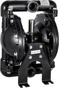 Bomba de membrana dupla VEVOR, 25 mm, alumínio, fluxo de 22 GPM, 100 PSI, nitrilo, uso industrial e químico