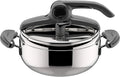 Cozinha em aço inoxidável Lagostina Mia 3.5 L - Fácil de abrir