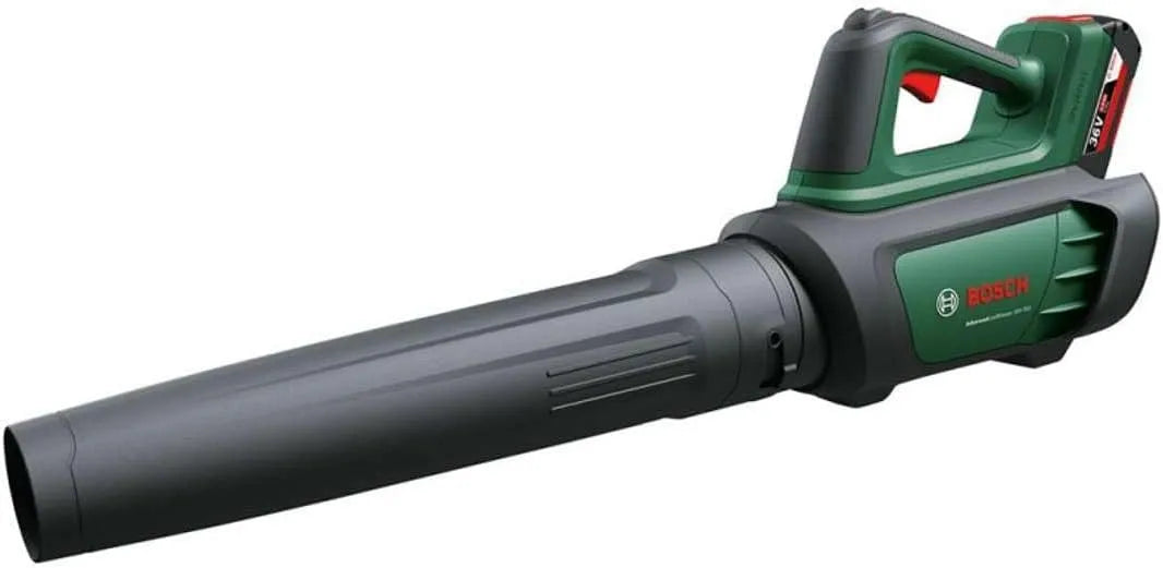 Chinelo de folha sem fios Bosch 36 V-750 com bateria 2.0 Ah