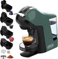 KOTLIE Máquina de café expresso 5-em-1 19 Bares Nespresso compatível, Dolce Gusto, Lavazza Mio, LOR & Café Moulu