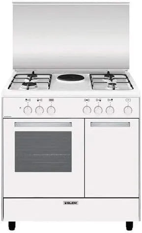 Forno combinado auto-suficiente Glem AR856EX Branco