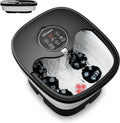 Snailax elétrico Feet Spa Pliable Shiatsu com aquecimento, massagem multifunções, Bulls e luz terapêutica