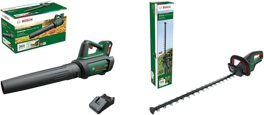 Bosch Home and Garden Chinelo de folha Bosch 36 V com tamanho de seda sem fios