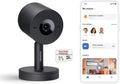 Câmera interior inteligente Netatmo – detecção de instalação, comunicação bidirecional, 130° de vista, 2K HDR, 30 fps, 16x Zoom, cartão SD duplo – preto