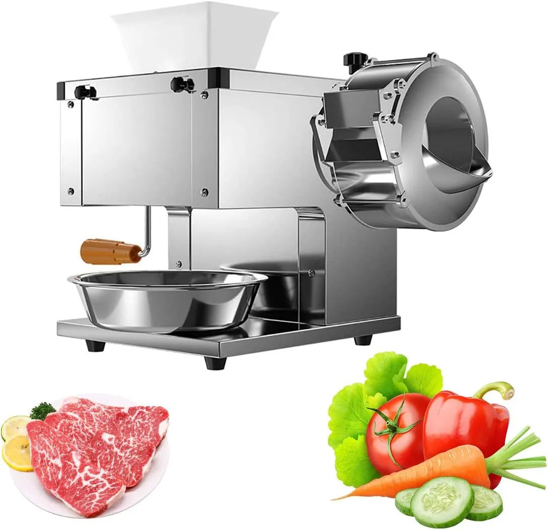 Générique Profissional de carne elétrica Hatch 160 kg/h em aço, robô multifunções