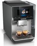 SIEMENS EQ700 máquina de café automática com ecrã sensível ao toque, Cold Brew e funções de Brew lento, antracite