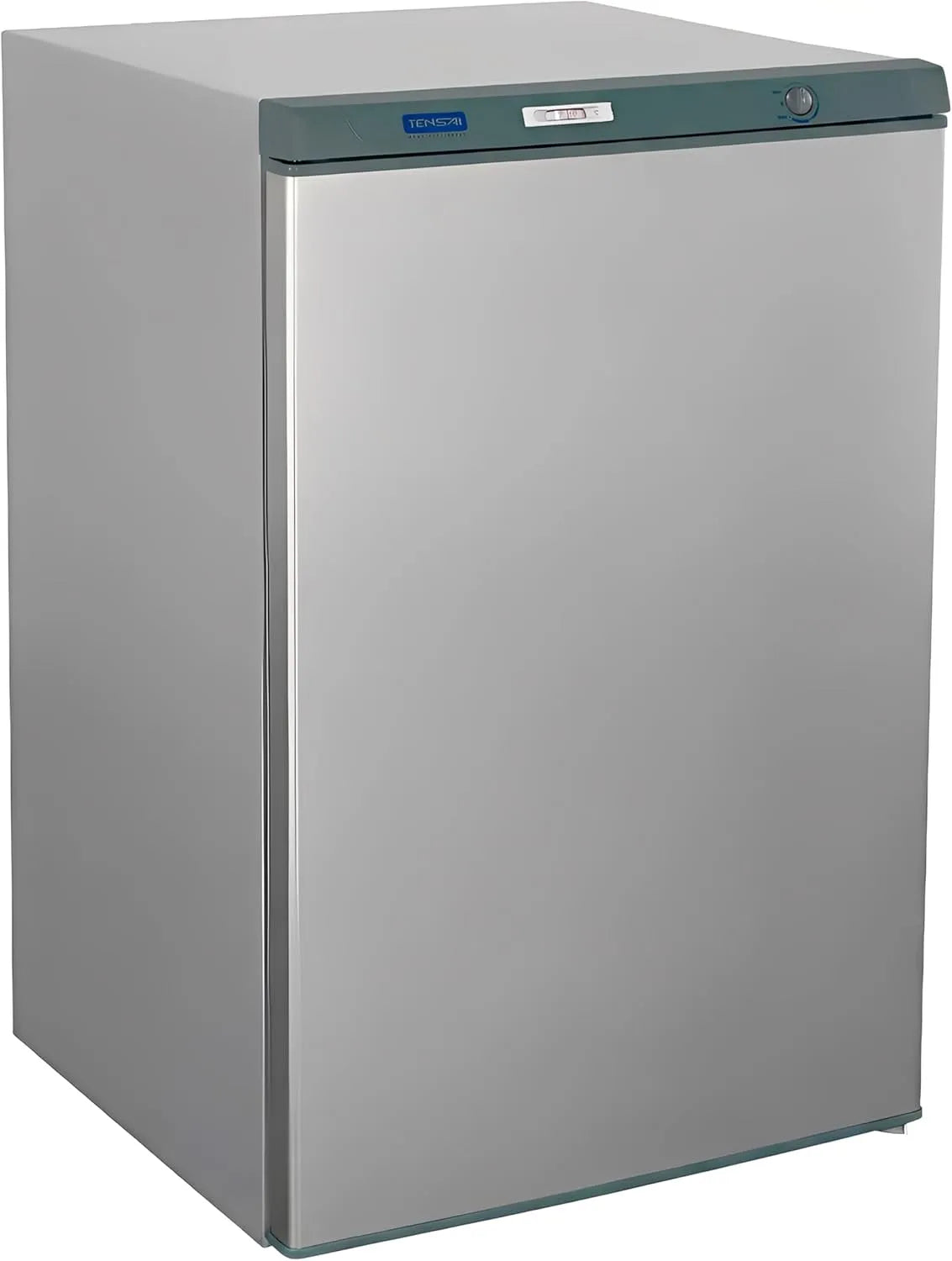 MBH - MAQUINARIA BAR HOSTELERÍA Compacto 142 L frigorífico em aço inoxidável - 3 prateleiras para Restaurantes e Bares