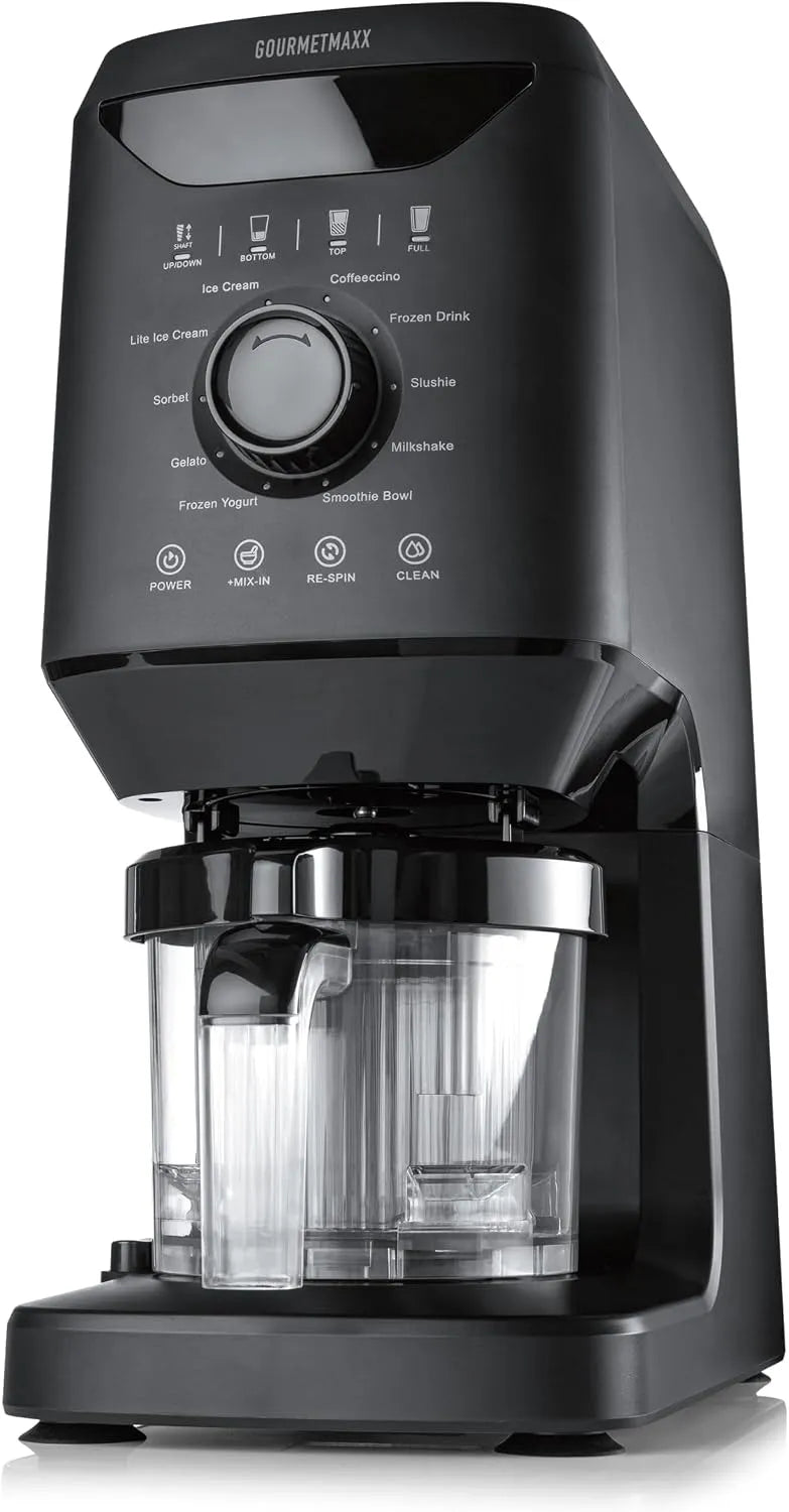 GOURMETmaxx Ice Machine 800 W - 10 Programas com Mistura automática e ecrã LED