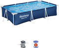 Piscina retangular exterior Bestway Steel Pro Set 3,00 m x 2,01 m x 66 cm - Azul
