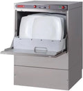 GASTRO M Máquina de máquina de lavar loiça profissional em aço inoxidável com bomba, 3600 W, 220 V, 500 x 500 mm
