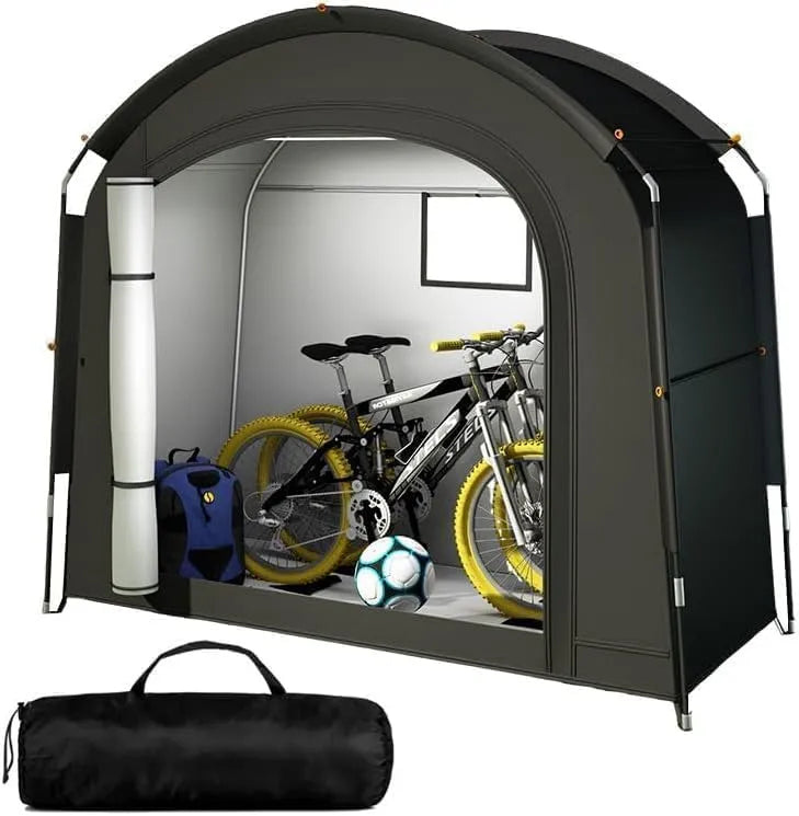 gresonic Proteção impermeável bicicleta exterior para várias bicicletas, preto tenda portátil 200x165x80