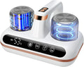 UCerdveos 1000 W de vácuo anti-Mito sem fios, sensor de humidade, UV-C, filtro HEPA, escova rotativa - Eliminação eficaz de alergénios