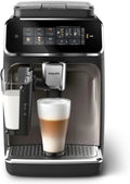 Philips Expresso 3300 Series Machine com LatteGo e ecrã tátil, preto Cromado