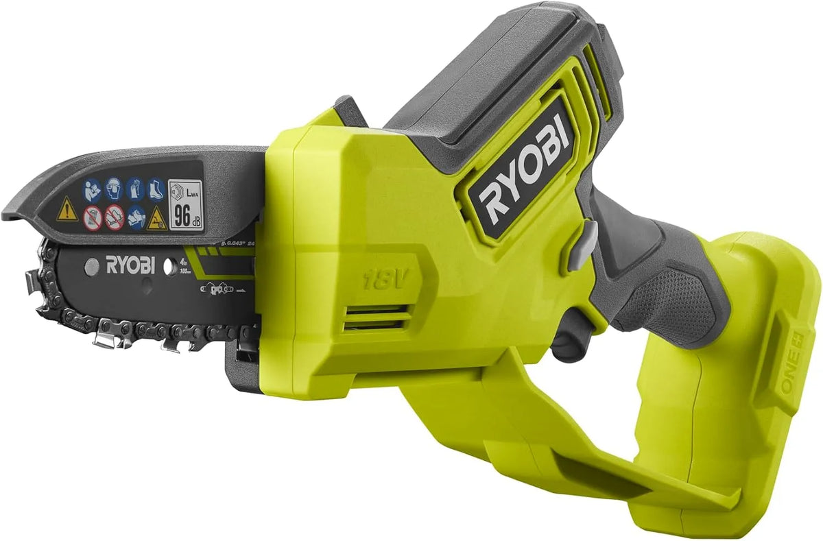 18 V serra de poda sem vassoura 10 cm RYOBI - Sem bateria ou carregador