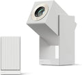 Wanbo Cube 2 Pro projetor com Android TV, Netflix, 230° ajustável, automático instantâneo, 500 lumens ANSI, 1080P nativo, Bluetooth Wi-Fi, mini projetor portátil (branco)