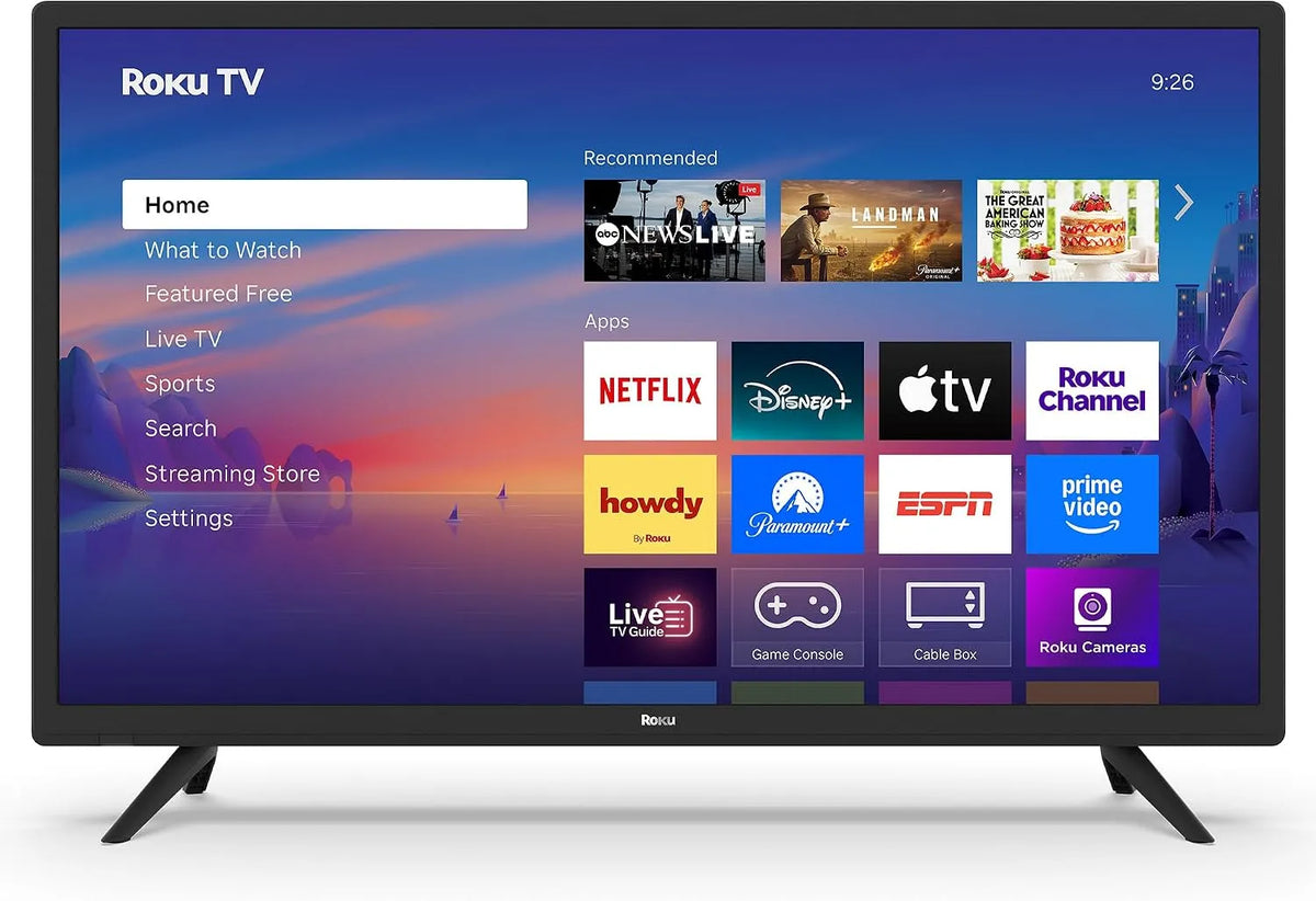 Intelligent Roku 32' HD 720p TV - Vocal e Casa Personalizada