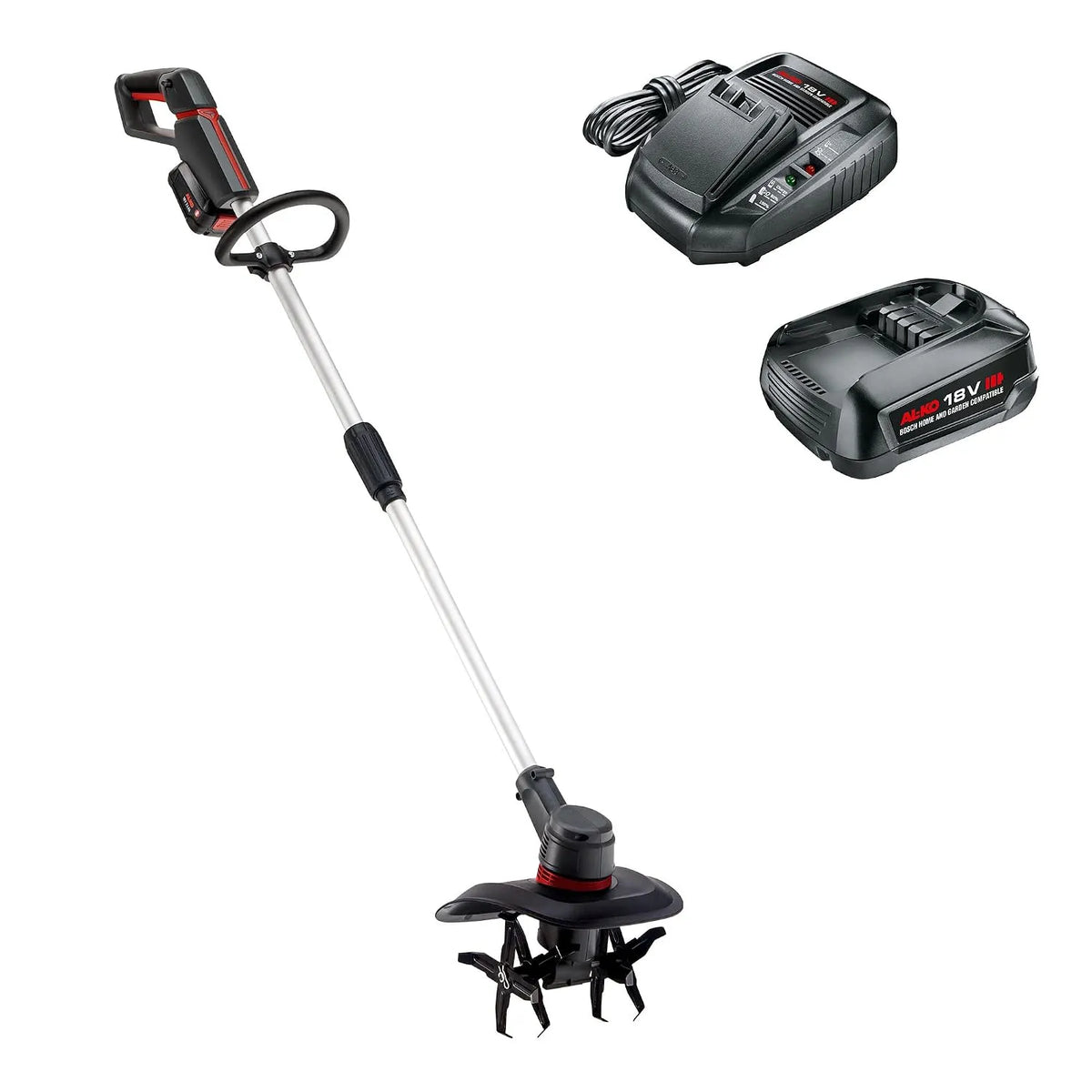 Bosch-compatível 18 V moto sem fios com bateria e carregador - AL-KO TL 1820