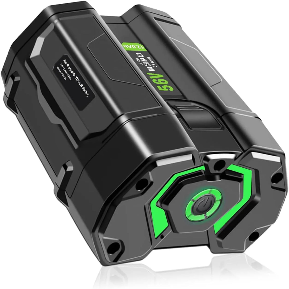 SLDYAPCX Bateria de troca 12Ah para ferramentas Ego Power+ 56 V