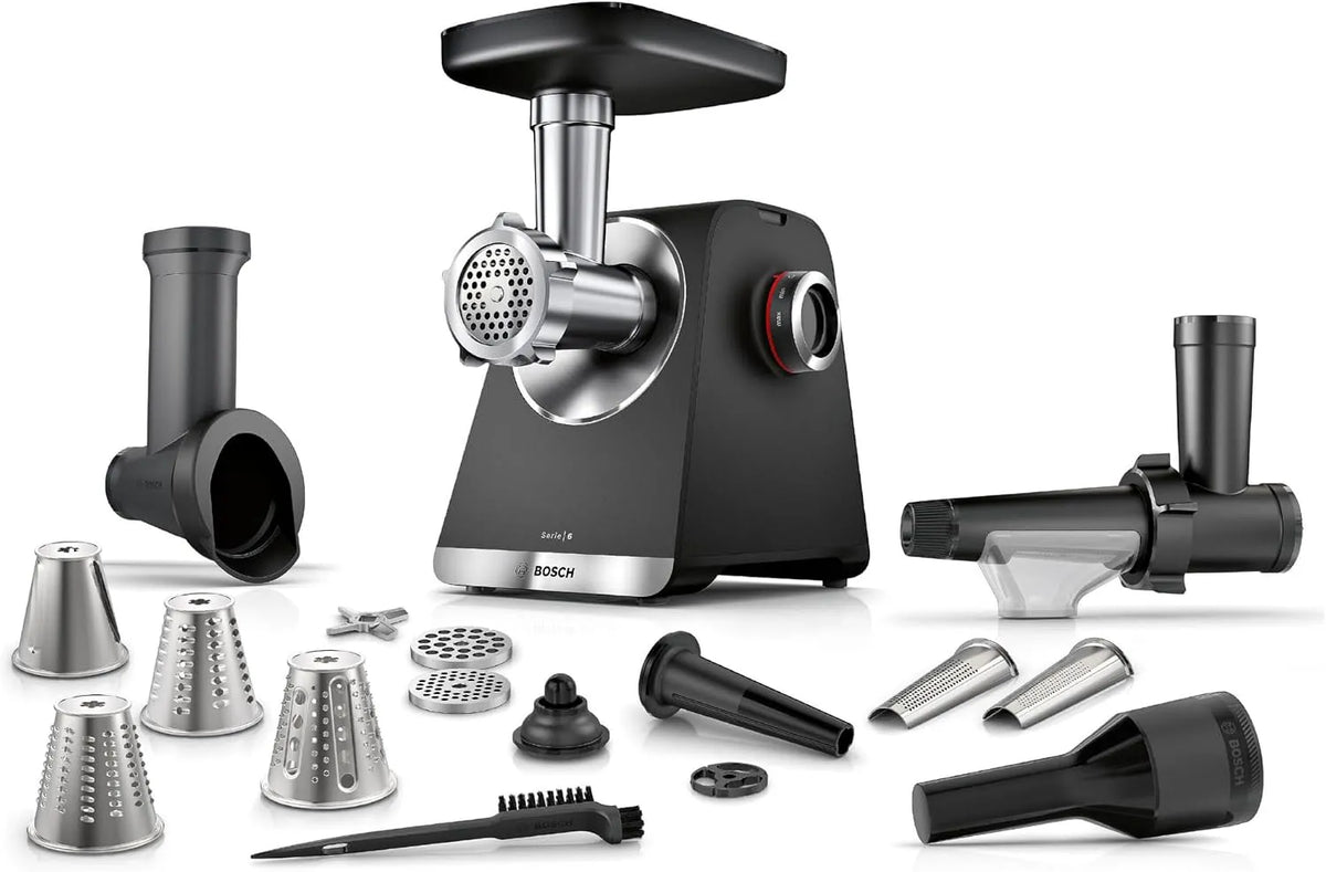 Bosch BSH Series 6 lenço de carne - Power 2100 W - Preto e Prata
