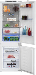 Frigorífico combinado encastrado Beko BNA275E4FN com tecnologia avançada