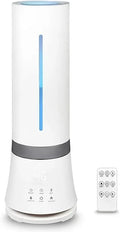 Tech'N'Fast Multifunção umidificador 9 L: Casa, secretária, criança, silencioso, Brume duplo, aromaterapia, comando tátil e comando à distância