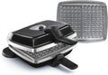 Tradição Gaufrier LAGRANGE, 1000 W, placas Gaufre incluídas, feitas na França, reversível e removível, modelo multifunções