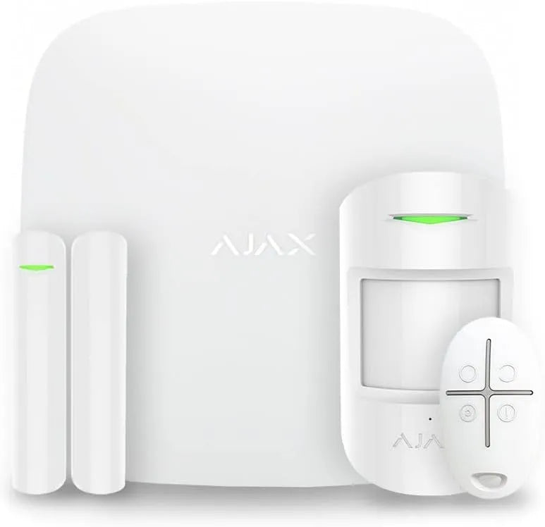 Sistema de segurança AJAX com alarme encastrado - Branco - Modelo 20288