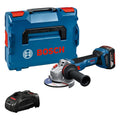 Bosch Professional Moedor sem fios Bosch 18 V com bateria e carregador, 125 mm de disco