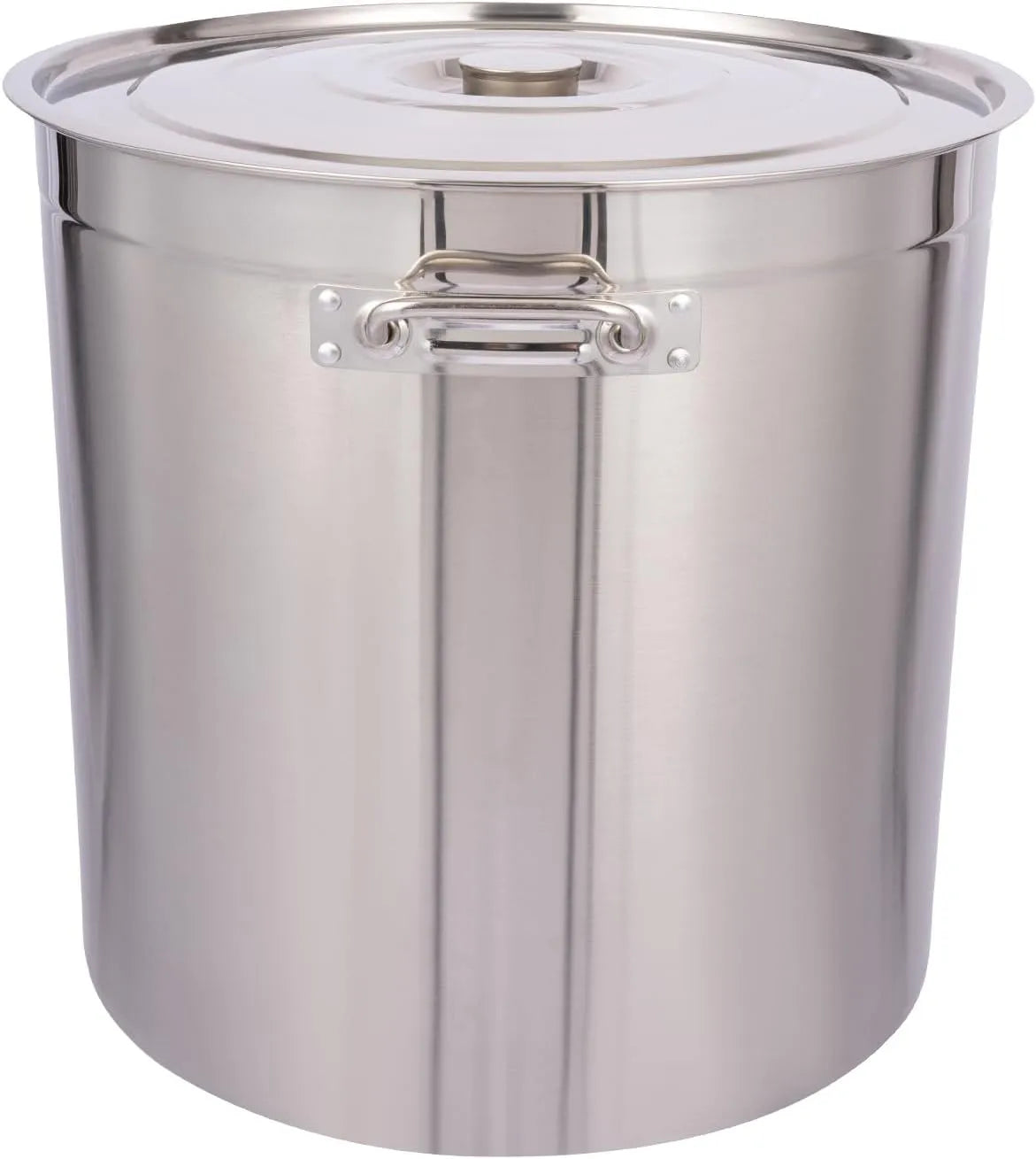 Fyssnn Grande panela de aço inoxidável 98 L Espessura 0,8 mm para cozedura moderno