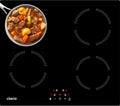 CIARRA 4 Zona Placa de indução 6000 W - Built-in com 9 Nível comando tátil