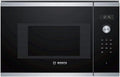 Bosch Serie 6,20 L, 800 W, preto e aço inoxidável encastrado Microondas