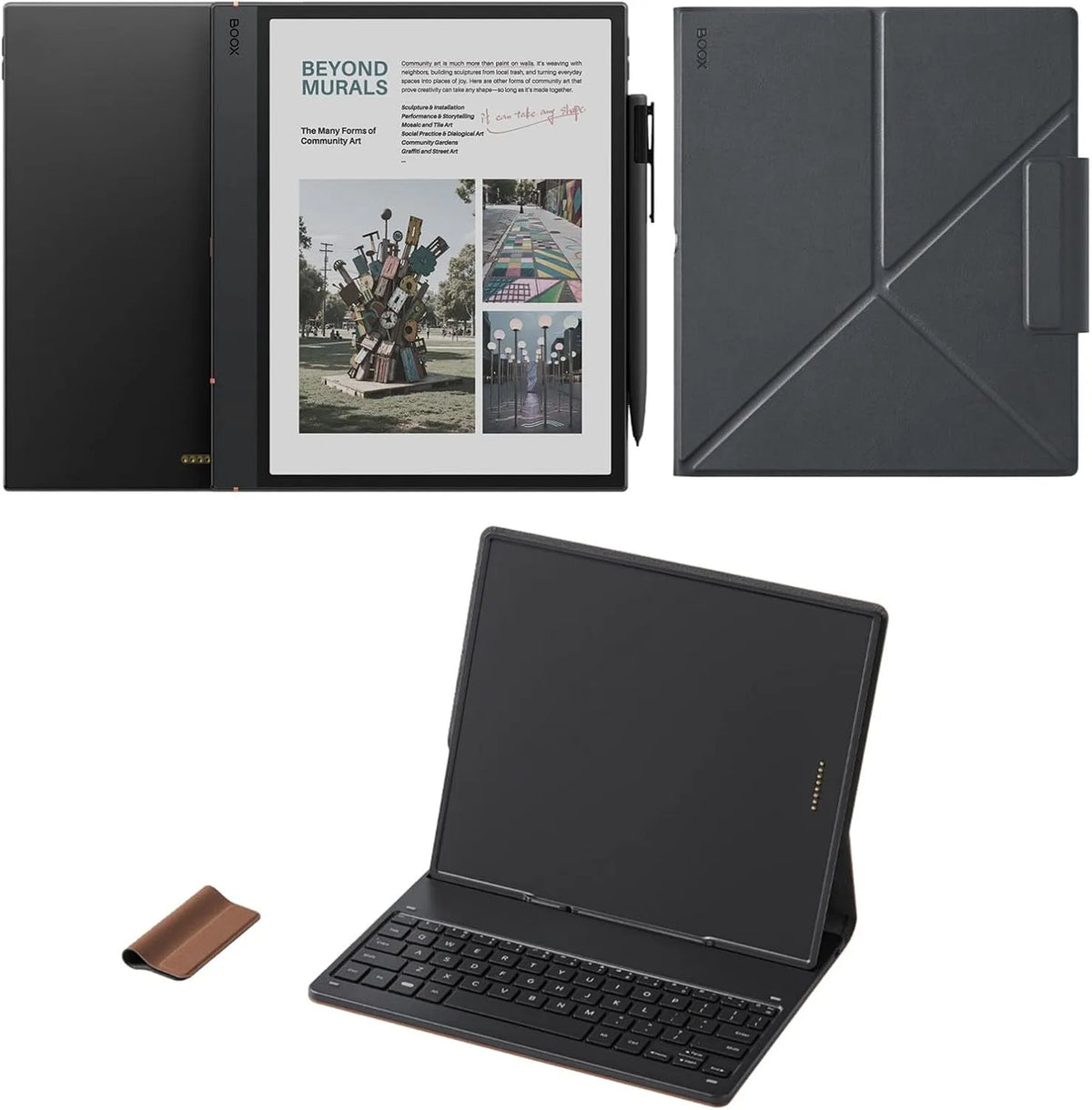 BOOX Nota Air5 C com teclado, 10.3' 64GB, E-Ink Color Screen no Android 15