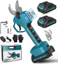 RINOXAR Profissional elétrico Scutter sem fios 40 mm, 21 V com bateria dupla e motor sem escova, ecrã LCD