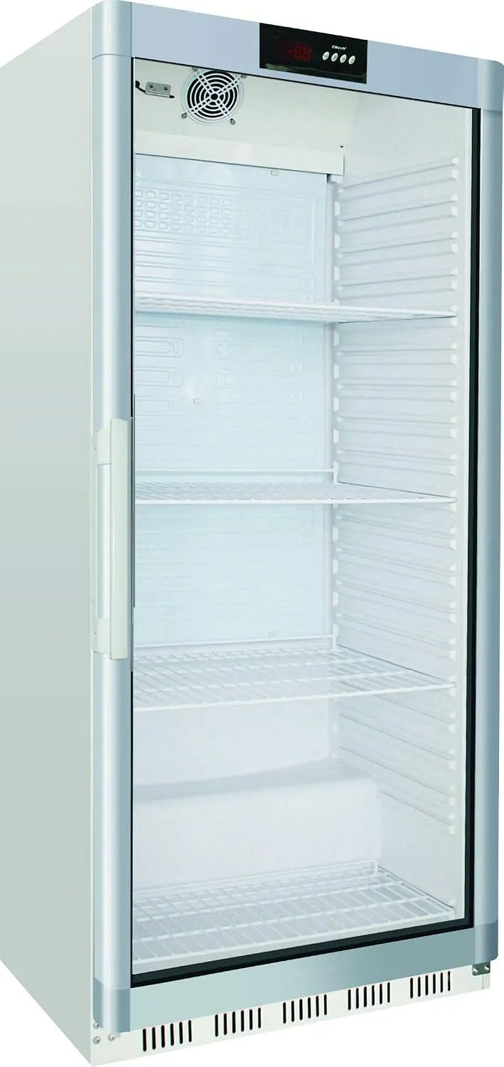 L2G L2 G Guarda-roupas frigoríficos brancos com porta ao vivo, temperatura +2 a +8 °C
