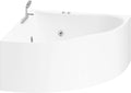 Vente-unique Balneo banho canto 135x135 cm, 263 L, modelo AGYNESS