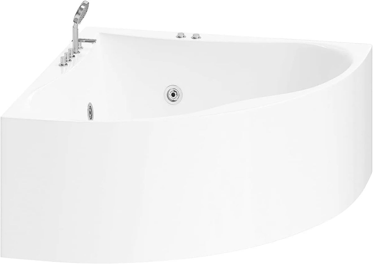 Vente-unique Balneo banho canto 135x135 cm, 263 L, modelo AGYNESS