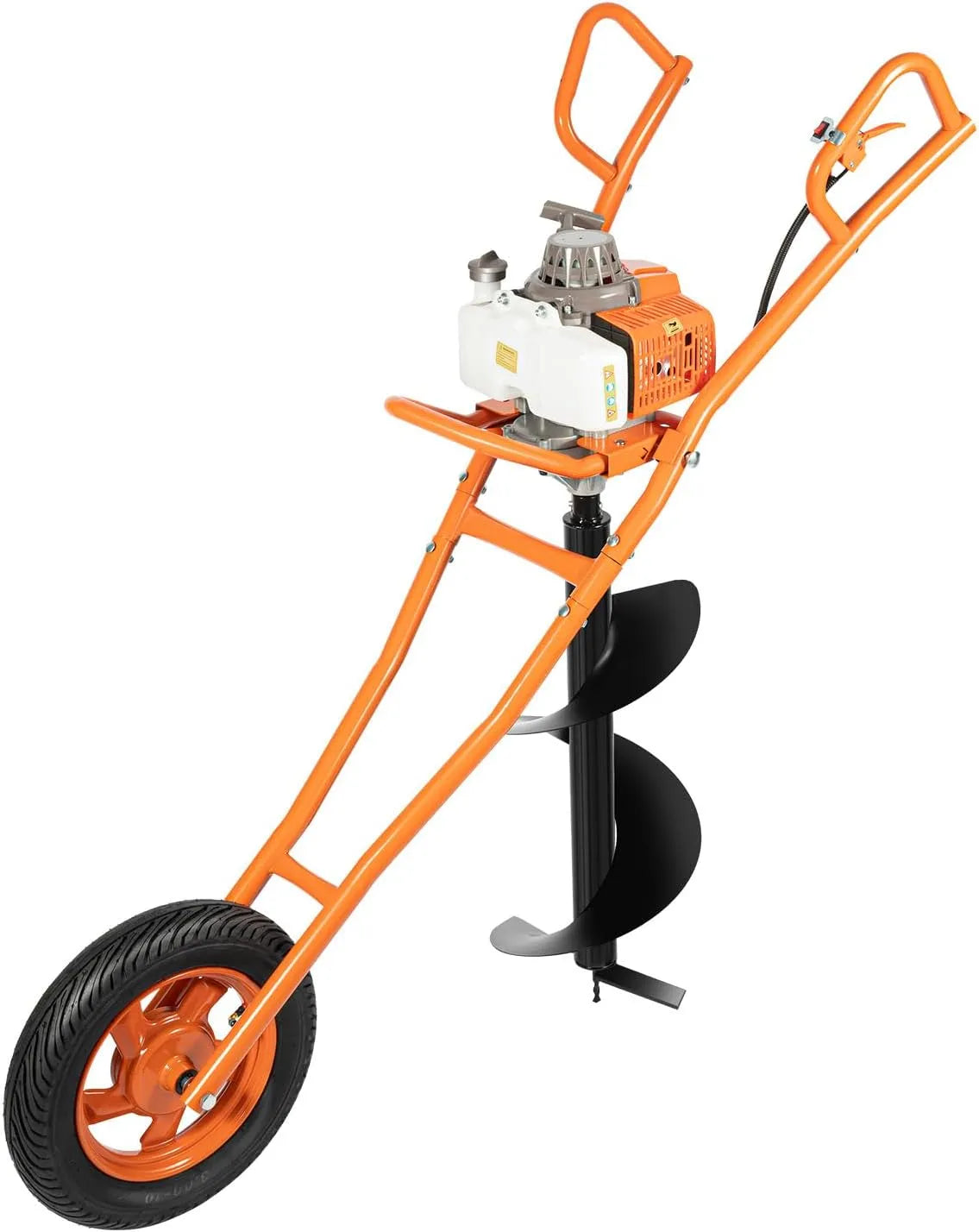 Zoobotanica Gasolina tártaro 63 CC, 2 tempos, 2,2 kW, 3 hp, uso agrícola, diâmetro 300 mm, cor laranja