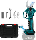 DriSubt Makita 18 V plugue elétrico compatível, máx. corte 40 mm, ecrã LCD, para jardins