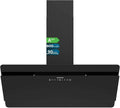 Cecotec Capucho de sucção de vidro preto 90 cm, Eficiência Energética A++, 800 m³/h, comando tátil, Filtro de Carvão