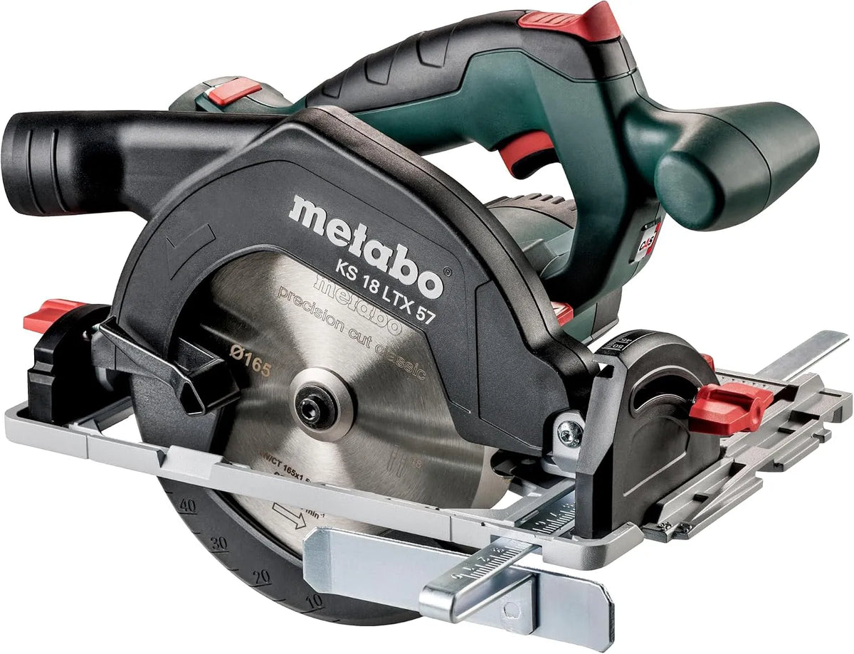 Serra circular sem fios metabo 18 V - LXT 57