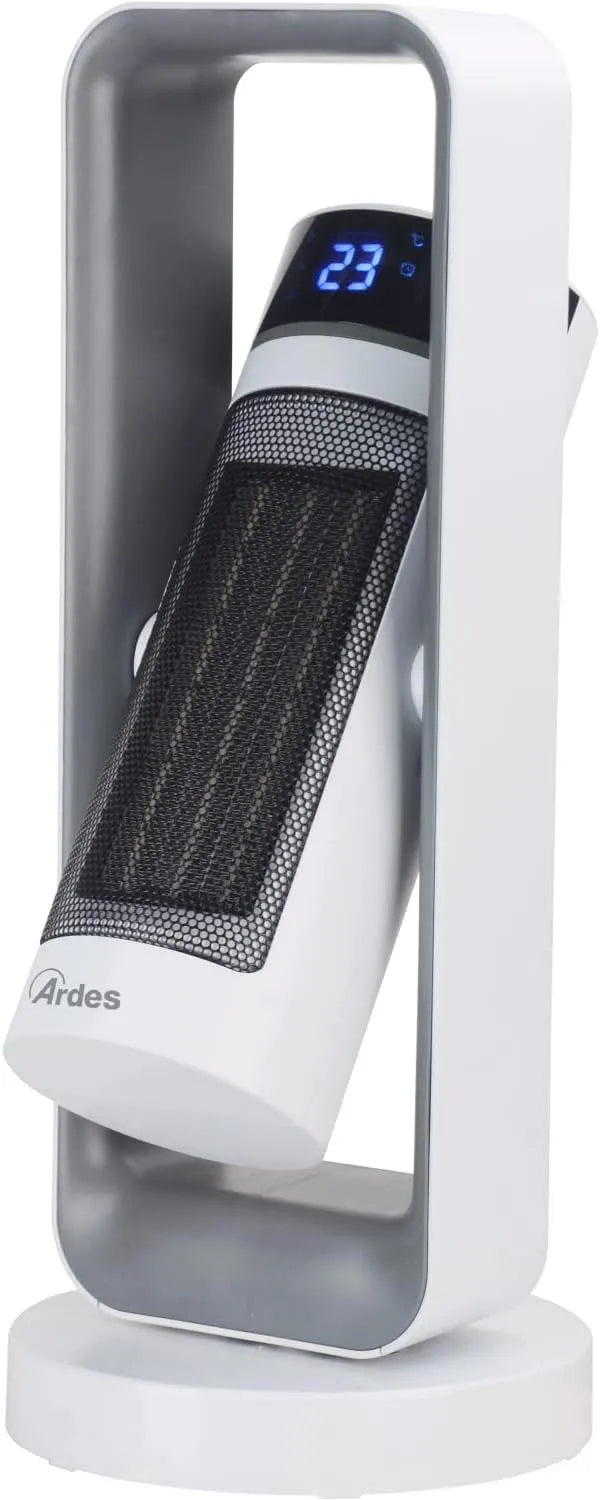 Ardes Radiador de coluna de oscilação cerâmica com temporizador digital 12h - Economia Silenciosa e de Energia