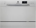 Mini Lavagem Máquina Electrolux Série 600,6 Talheres, 6 Programas, Prata, 55 cm
