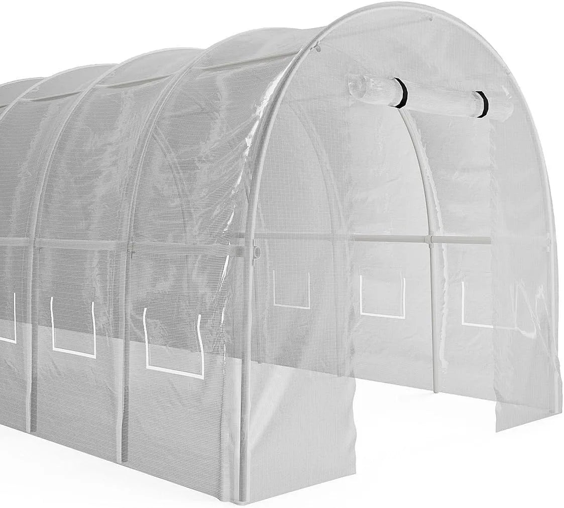 Vente-unique Aço do túnel 12 m² IPOMEA - 3x4x2m, Branco